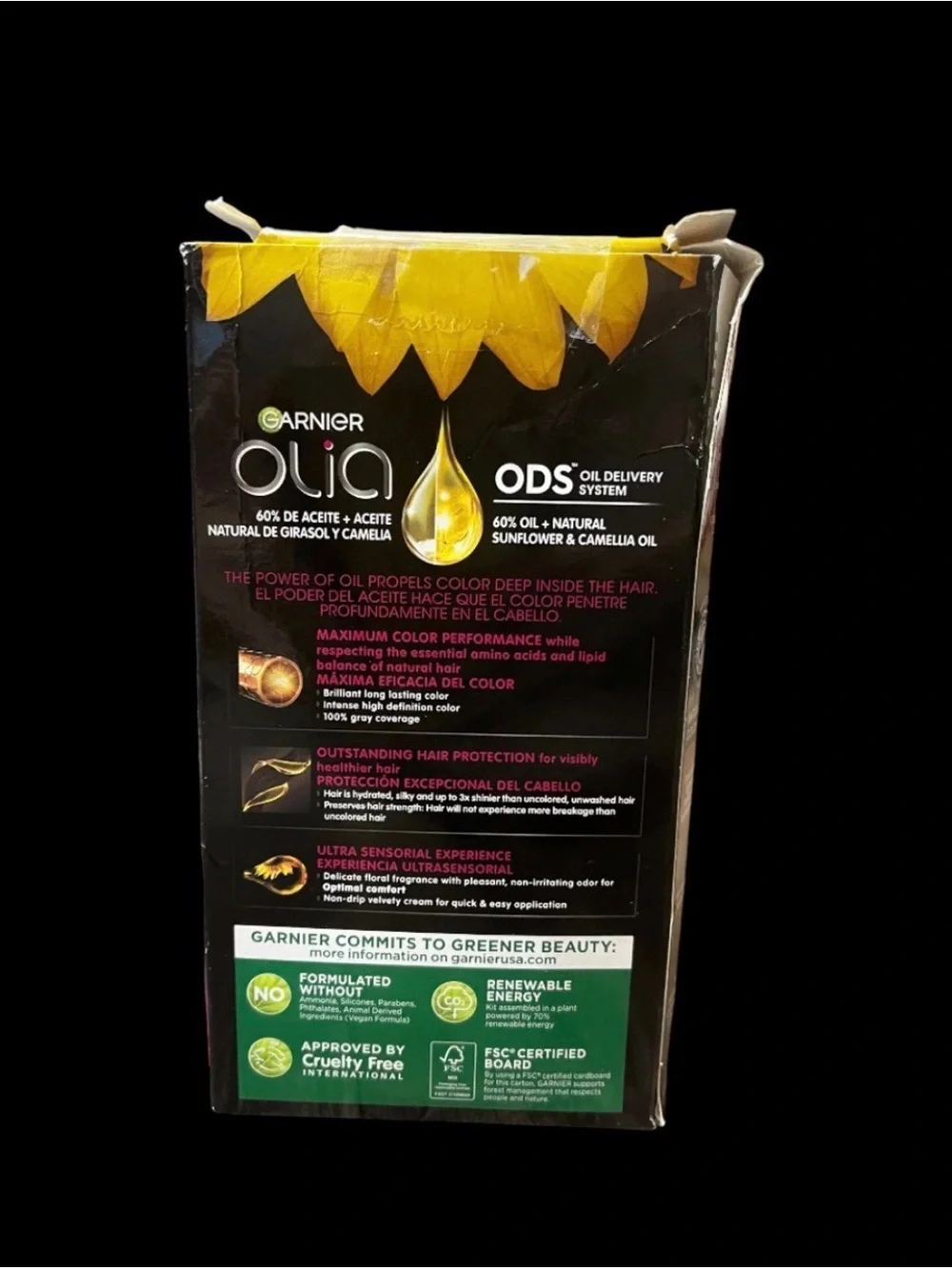 NEW Garnier Olia Permanent Hair Color - Medium Golden Brown (5.3)
